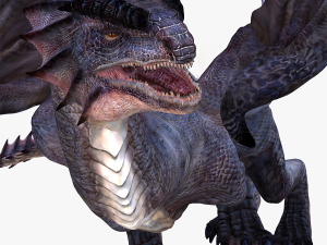 DRAGON FLYING DRAGON 3D MODEL 3D Model