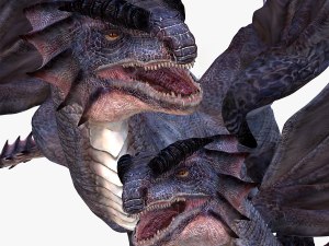 DRAGON FLYING DRAGON 3D MODEL Modelo 3D