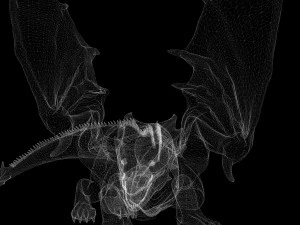 DRAGON FLYING DRAGON 3D MODEL 3D Model