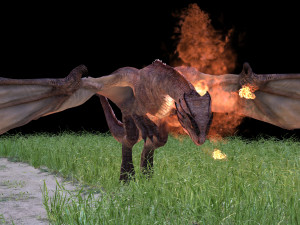 DRAGON FLYING DRAGON 3D MODEL Modelo 3D