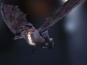 DRAGON FLYING DRAGON 3D MODEL Modelo 3D