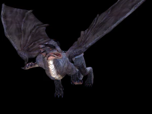 DRAGON FLYING DRAGON 3D MODEL 3D Model