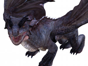 DRAGON FLYING DRAGON 3D MODEL Modelo 3D