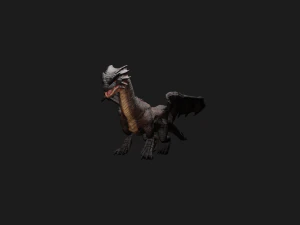 DRAGON FLYING DRAGON 3D MODEL 3D Model