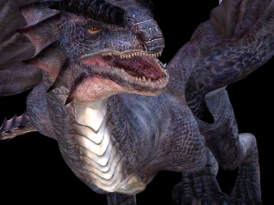 DRAGON FLYING DRAGON 3D MODEL 3D Model