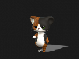 CAT KIDS CARTOON Modèle 3D