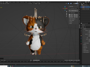 CAT KIDS CARTOON Modèle 3D