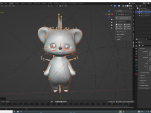 CAT KIDS CARTOON Modèle 3D