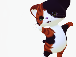 CAT KIDS CARTOON Modèle 3D
