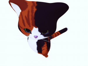 CAT KIDS CARTOON Modèle 3D