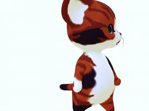 CAT KIDS CARTOON Modèle 3D
