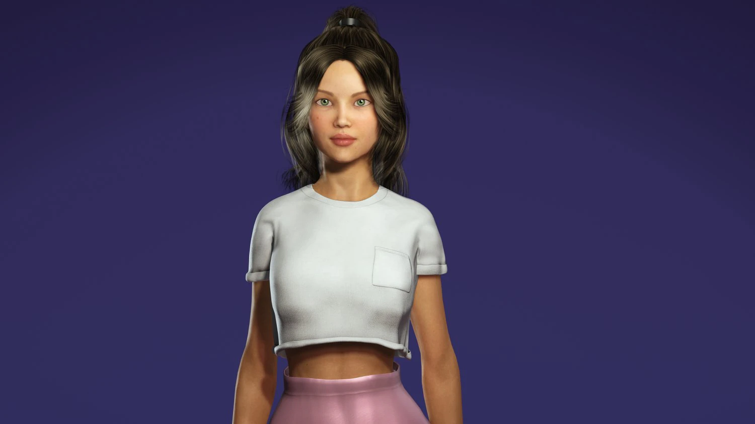 Girl REALISTIC WOMAN AND GIRL 3D MODEL 3D Model .c4d .max .obj .3ds .fbx .stl .blend 