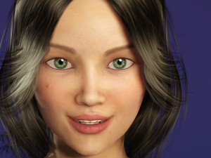Girl REALISTIC WOMAN AND GIRL 3D MODEL Modelo 3D