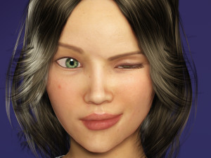 Girl REALISTIC WOMAN AND GIRL 3D MODEL Modelo 3D
