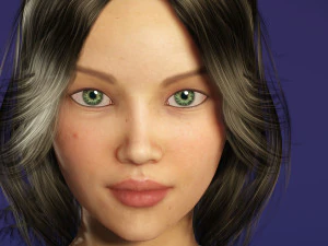 Girl REALISTIC WOMAN AND GIRL 3D MODEL 3D Model