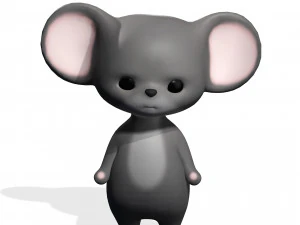 TOPO TOPO FUMETTO BAMBINO BAMBINO Modello 3D