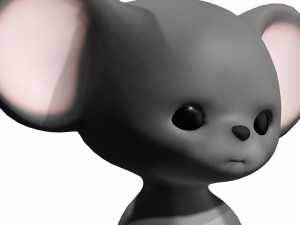 MOUSE CARTOON MOUSE KIDS CHILD 3D Модель