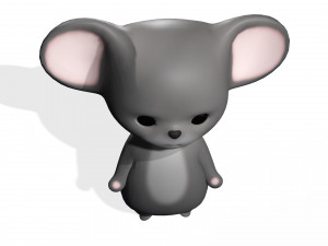 MOUSE CARTOON MOUSE KIDS CHILD 3D Модель