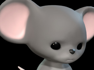 MOUSE CARTOON MOUSE KIDS CHILD 3D Модель