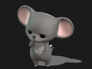 MOUSE CARTOON MOUSE KIDS CHILD 3D Модель
