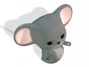 MOUSE CARTOON MOUSE KIDS CHILD 3D Модель