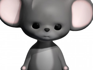 MOUSE CARTOON MOUSE KIDS CHILD 3D Модель