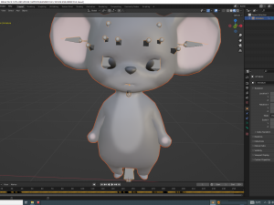 MOUSE CARTOON MOUSE KIDS CHILD 3D Модель