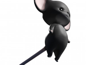 MOUSE CARTOON MOUSE KIDS CHILD 3D Модель