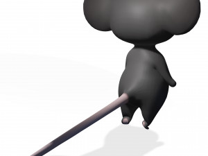 MOUSE CARTOON MOUSE KIDS CHILD 3D Модель