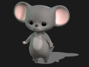 MOUSE CARTOON MOUSE KIDS CHILD 3D Модель