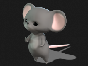 MOUSE CARTOON MOUSE KIDS CHILD 3D Модель