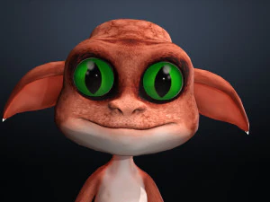 CAT CARTOON PACK FELINE CHILD CAT 3D Model