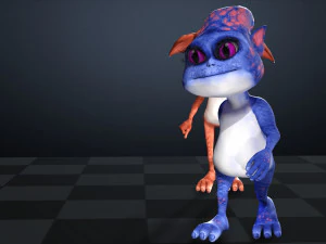 CAT CARTOON PACK FELINE CHILD CAT 3D Model