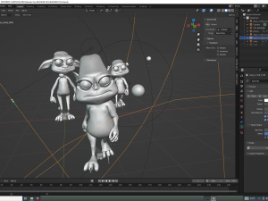 CAT CARTOON PACK FELINE CHILD CAT Modèle 3D