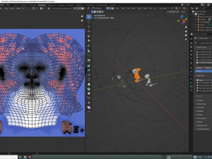 CAT CARTOON PACK FELINE CHILD CAT 3D Model