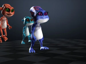 CAT CARTOON PACK FELINE CHILD CAT 3D Model