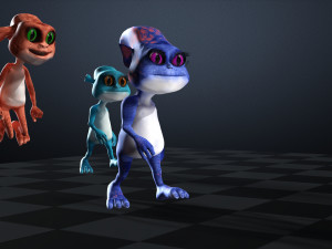 CAT CARTOON PACK FELINE CHILD CAT Modèle 3D