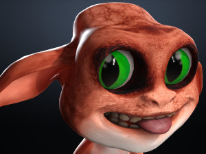 CAT CARTOON KID CHILD CAT 3D Model