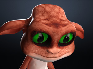 CAT CARTOON KID CHILD CAT 3D 模型