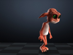 CAT CARTOON KID CHILD CAT 3D 模型