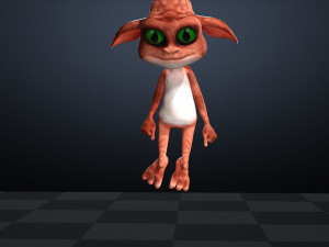 CAT CARTOON KID CHILD CAT 3D 模型