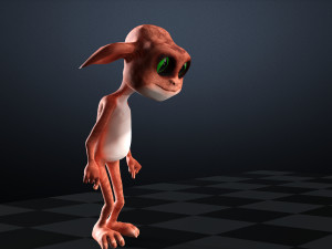 CAT CARTOON KID CHILD CAT 3D 模型