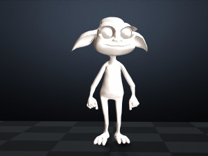 CAT CARTOON KID CHILD CAT 3D 模型