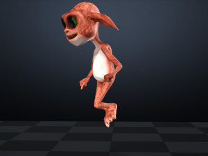 CAT CARTOON KID CHILD CAT 3D 模型