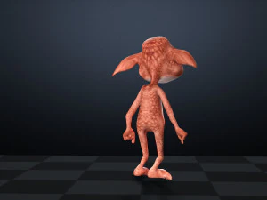 CAT CARTOON KID CHILD CAT 3D Model