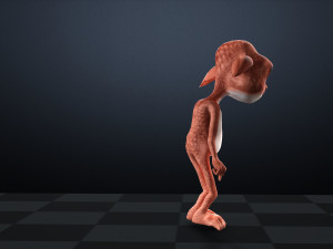 CAT CARTOON KID CHILD CAT 3D 模型