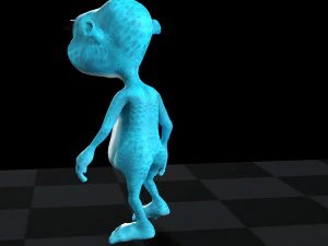 GATO DESENHO ANIMADO KID CAT - CRIAN&Ccedil;AS Modelo 3D