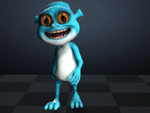 GATO DESENHO ANIMADO KID CAT - CRIAN&Ccedil;AS Modelo 3D
