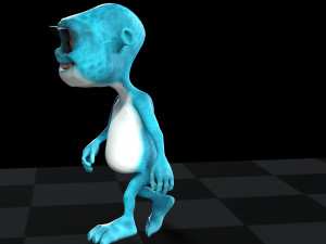 CAT CARTOON KID CAT - CHILDRENS 3D Модель