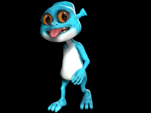 GATO DESENHO ANIMADO KID CAT - CRIAN&Ccedil;AS Modelo 3D